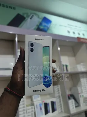 New Samsung Galaxy A06 64 GB Silver