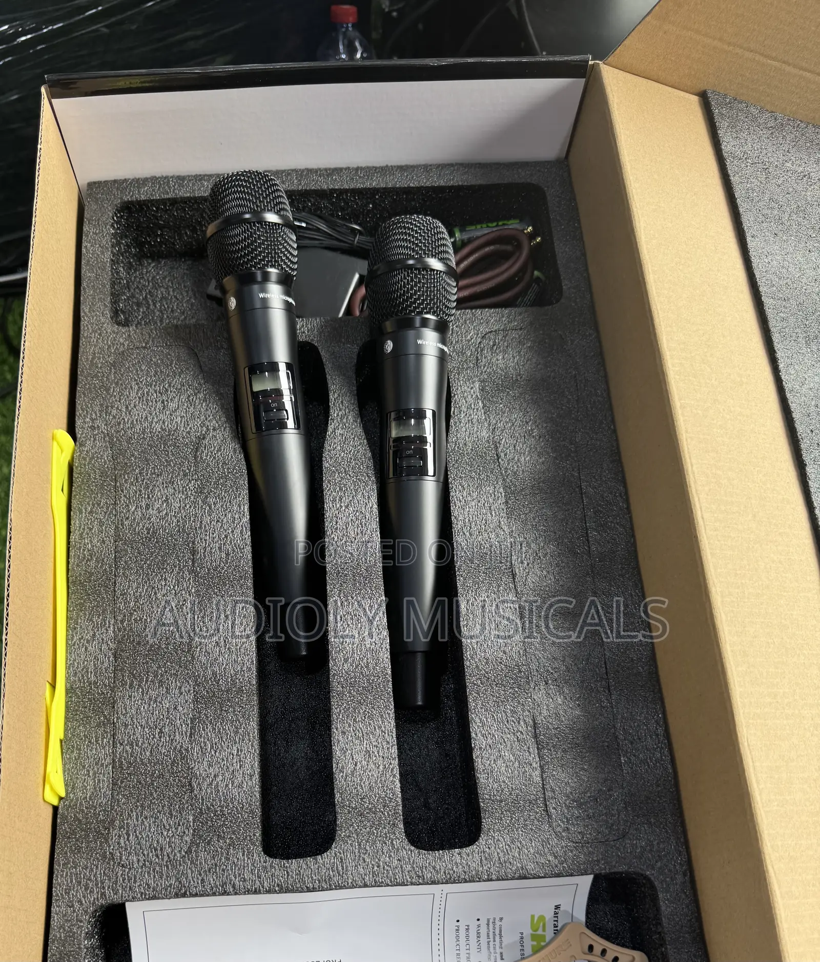 Shure Ad400 -Dual Microphone