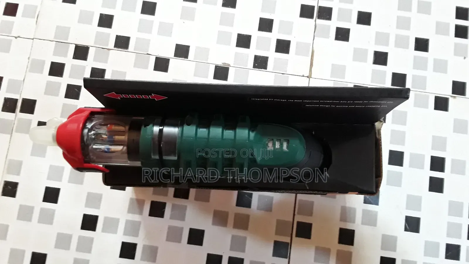 Rechargeable Cordless Screwdriver Toolkit Type C
