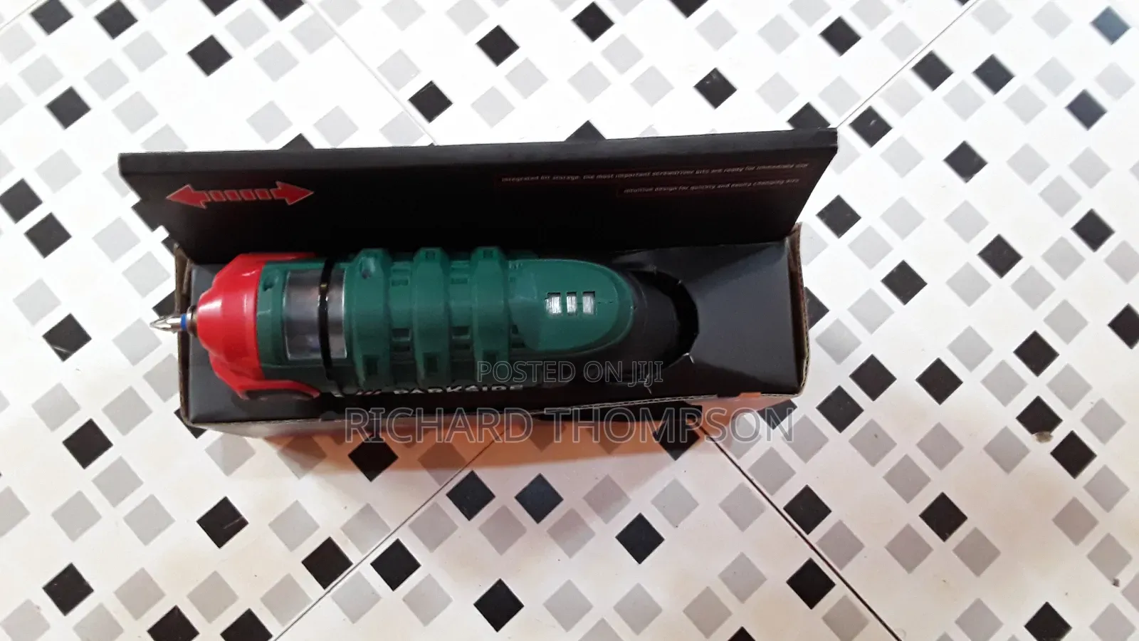 Rechargeable Cordless Screwdriver Toolkit Type C