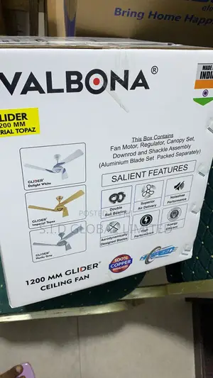 Shop Valbona 48" Aluminium Blades Ceiling Fan