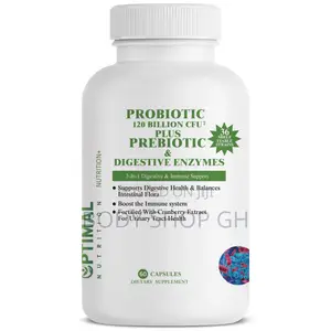 Probiotic + Prebiotic + Digestive Enzyme + Cranberry Extract