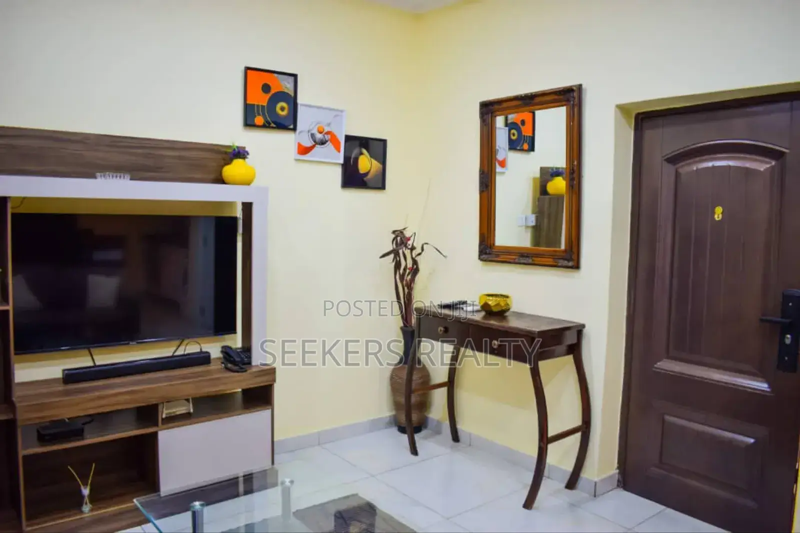 Furnished 2bdrm House in Seekers Realty, Labone for rent