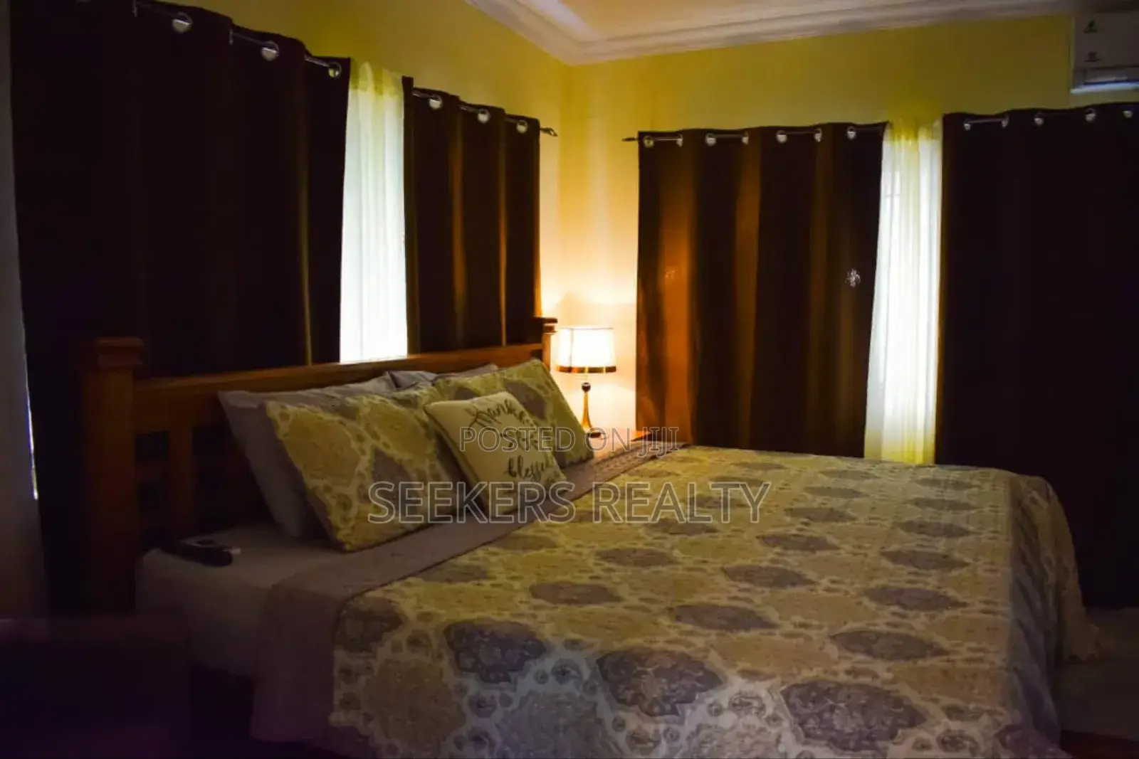Furnished 2bdrm House in Seekers Realty, Labone for rent