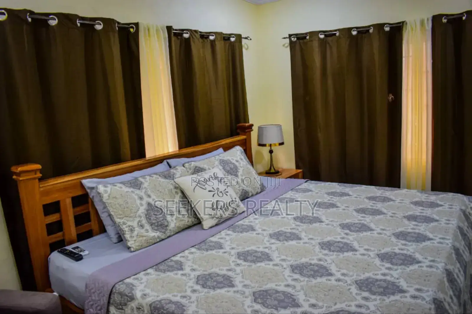 Furnished 2bdrm House in Seekers Realty, Labone for rent
