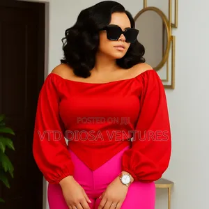 Silky Off Shoulder Blouse for Ladies
