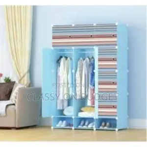 12 Cubes Plastic Wardrobe