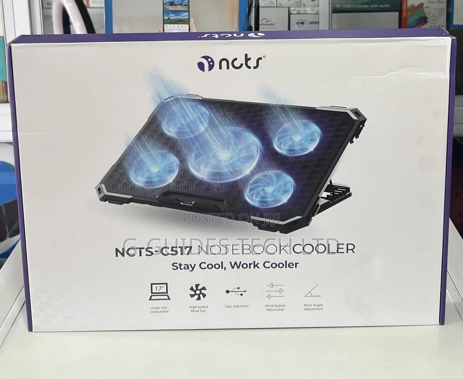 NCTS Laptop Cooling Pad, NCTS-C517 Notebook Cooler