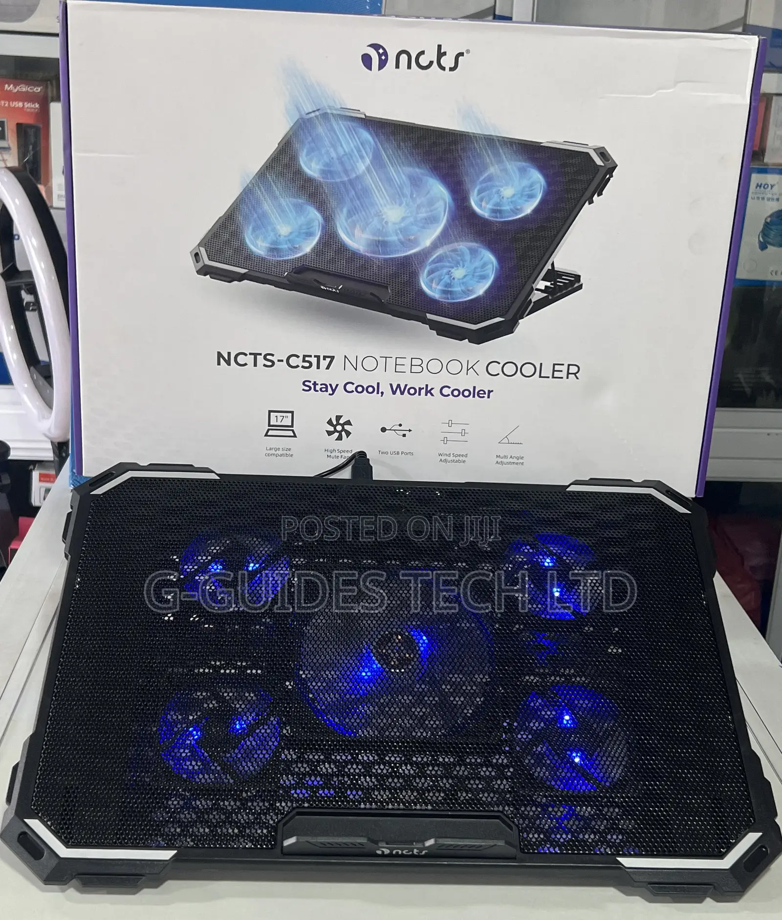 NCTS Laptop Cooling Pad, NCTS-C517 Notebook Cooler
