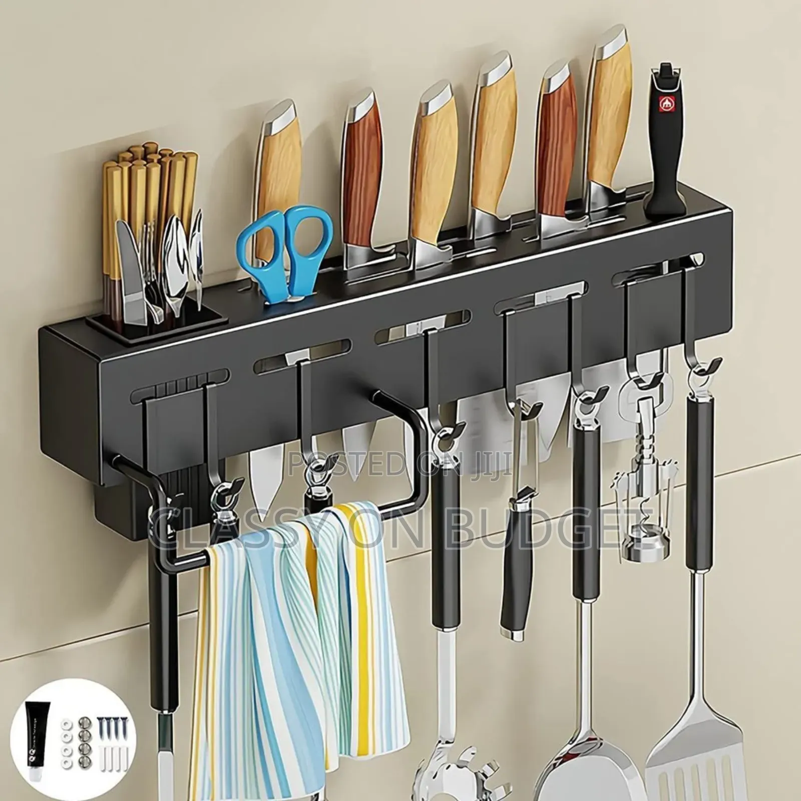 Wall Mount Knife /Spoon Holder