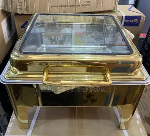Banquet Flat Top Chafing Dish Square 6l