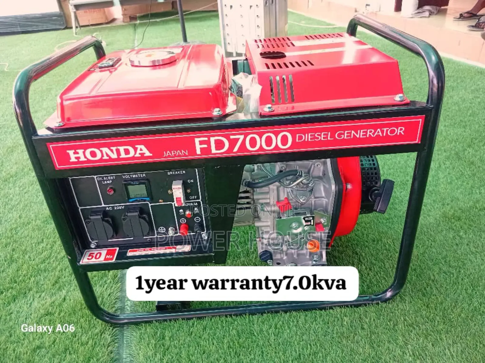 Panel Nibuampex Honda Diesel Generator 7000watts