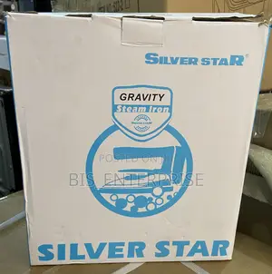 Original Gravity Steam Iron (Silver Star) Industrial