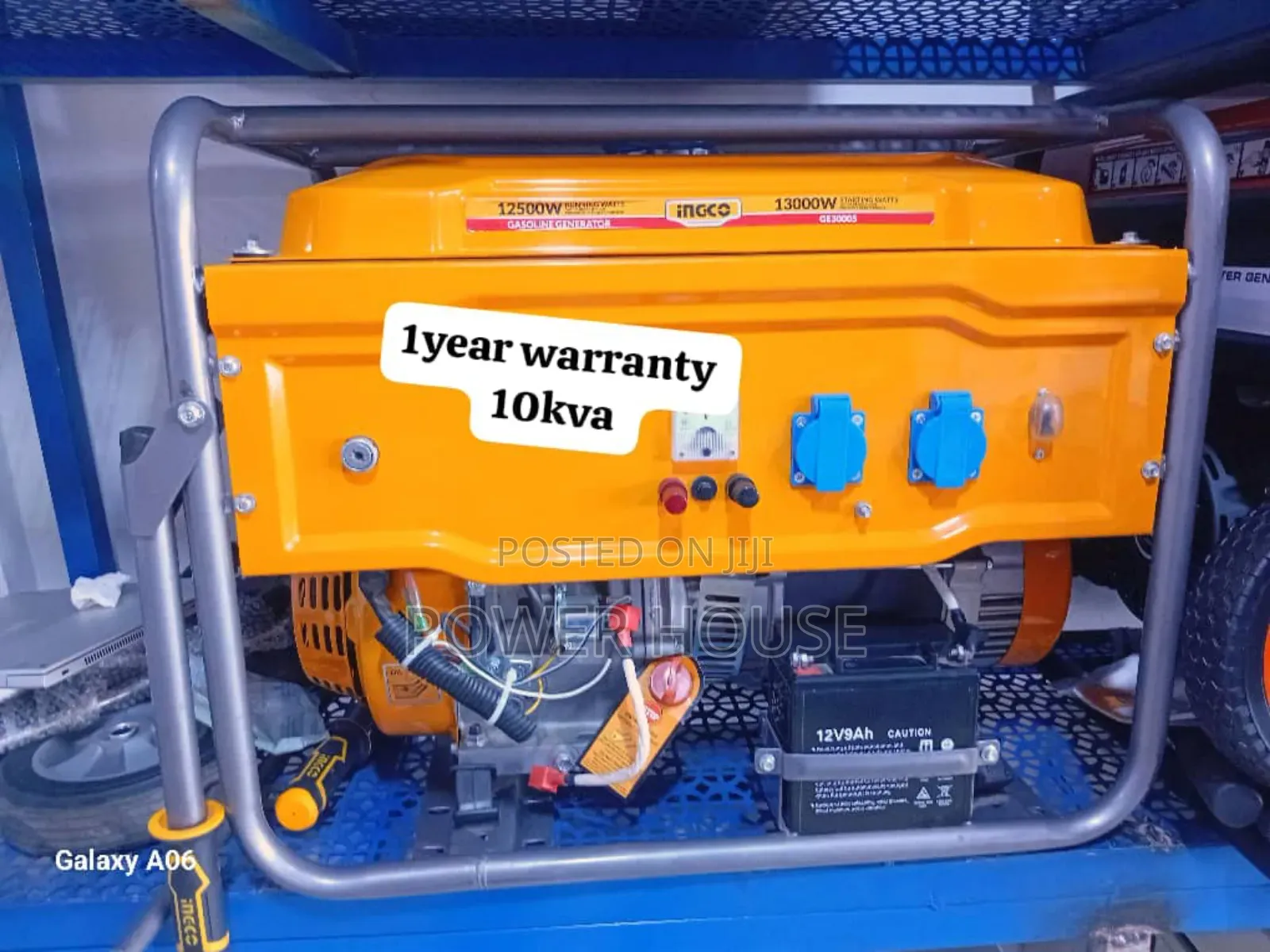 Panel Super Grid Ingco Petrol Generator 7.5kva 8500watts