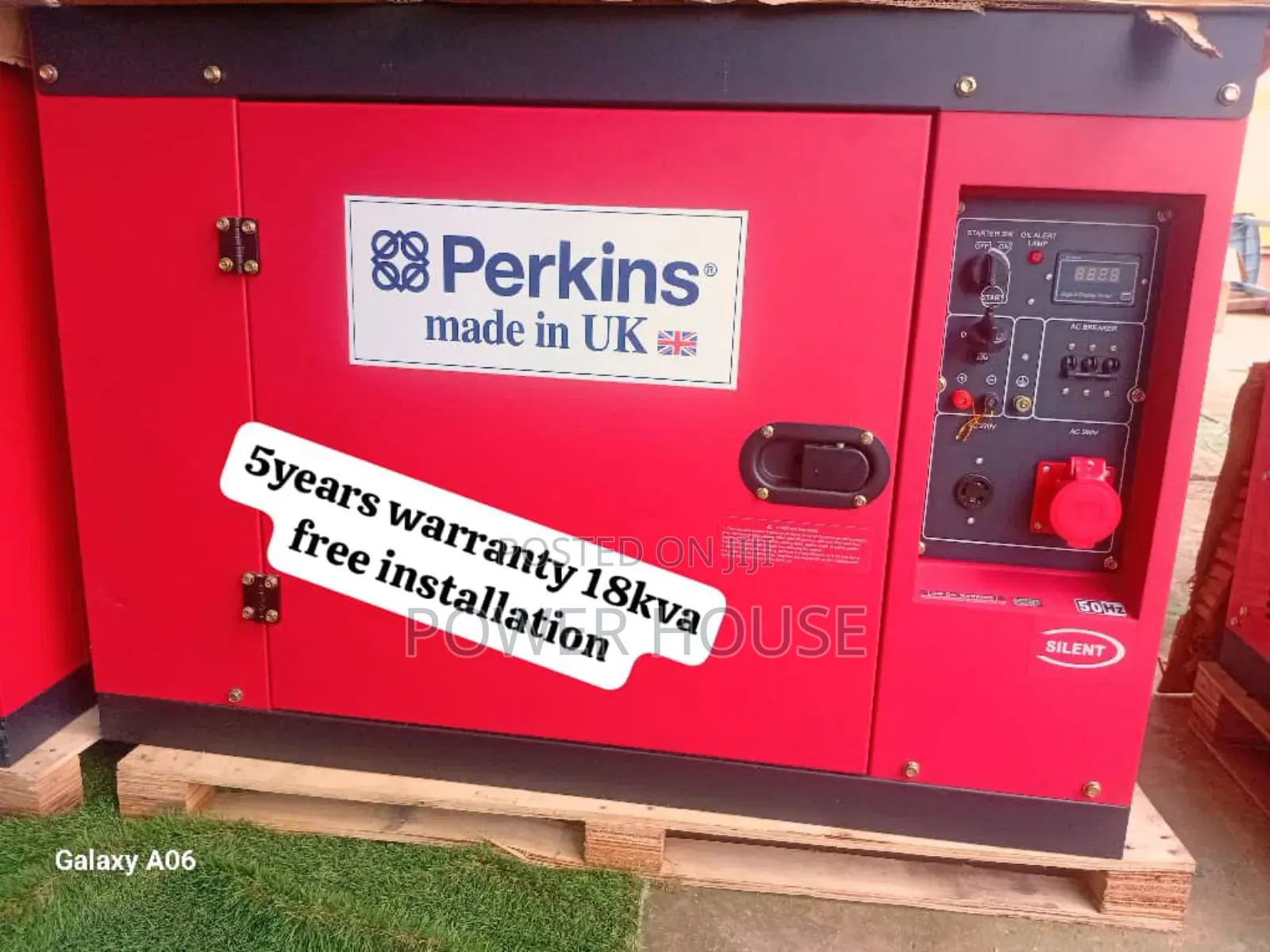 Panel Grand Panel Perkins Diesel Generator 18kva Generator