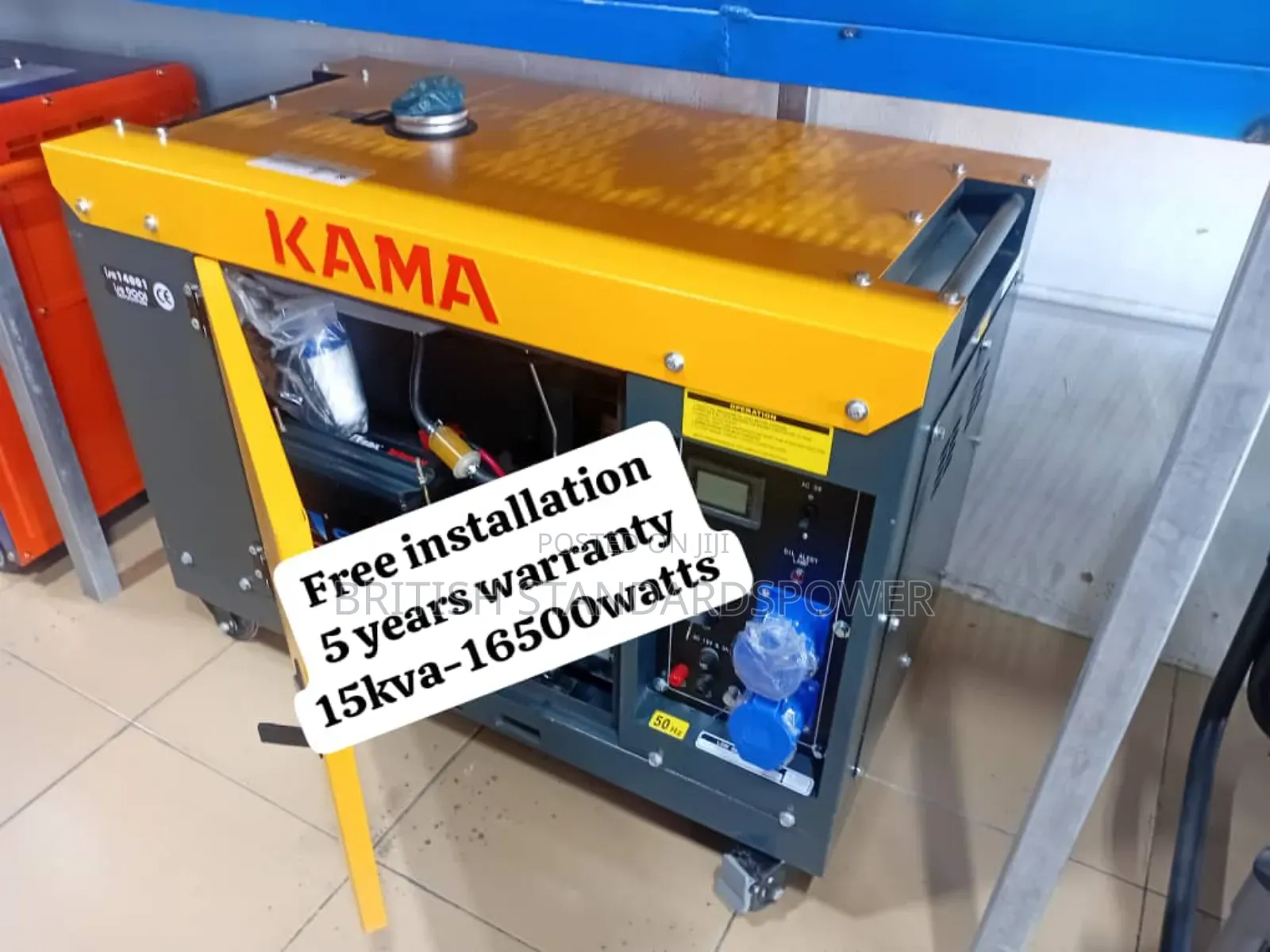 15kva-16500watts Silent Kama Diesel Generator