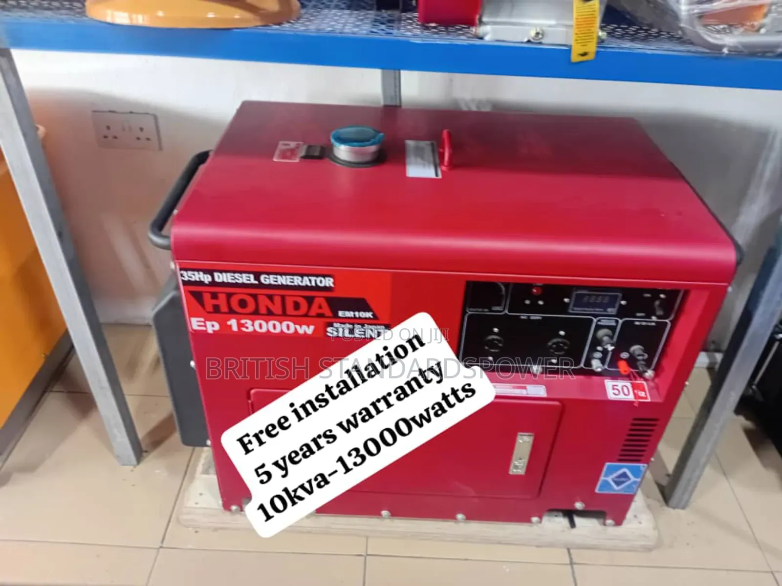 Total Copper Technology 10kva Diesel Generator