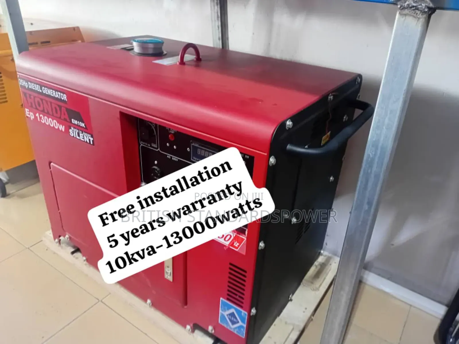 Air Cooled Power Unit 10kva Diesel Generator