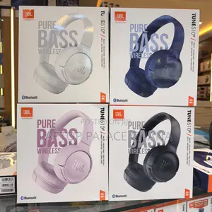 JBL Tune 510bt Headphones With Purebass Sound