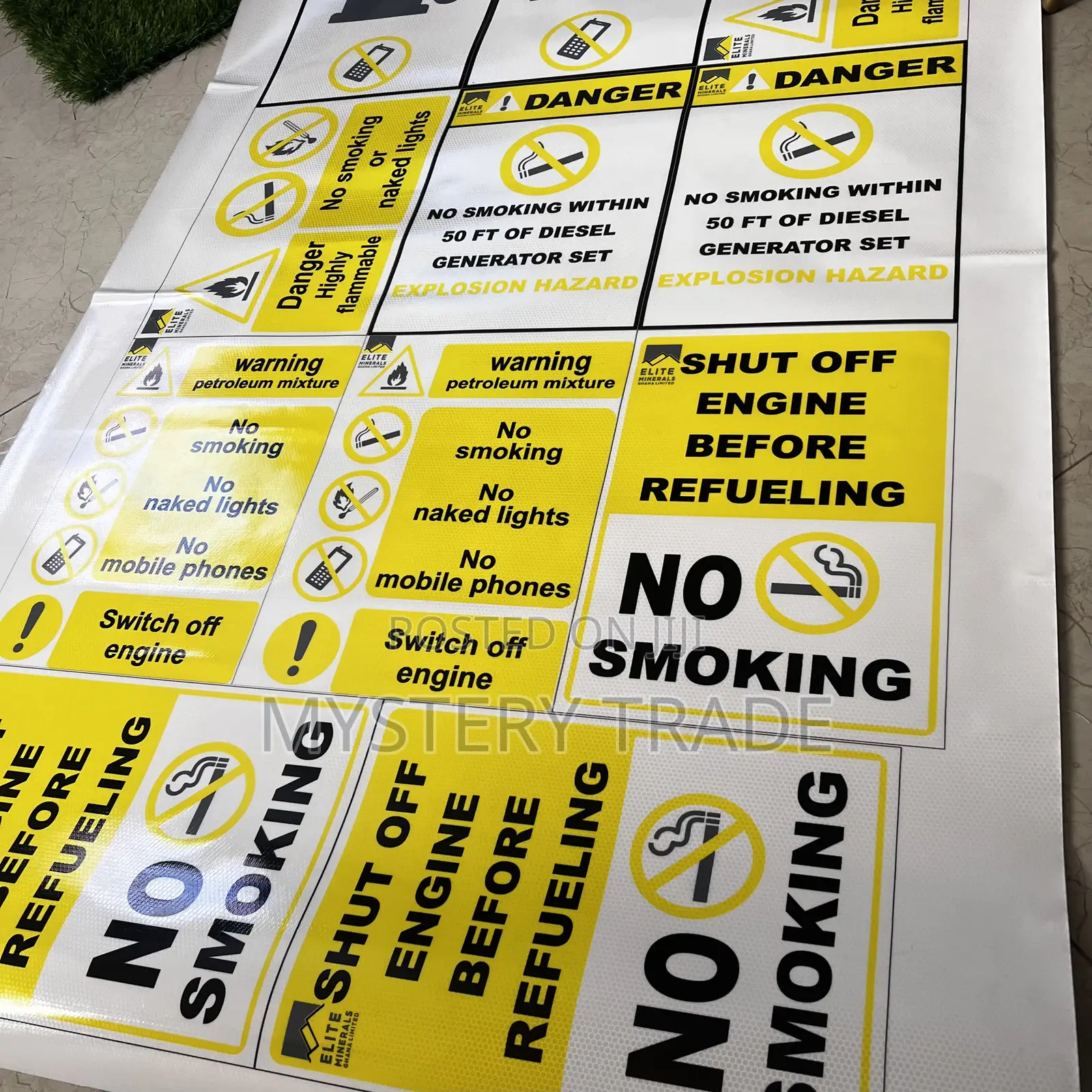 Customized Reflective Normal Sticker Printing