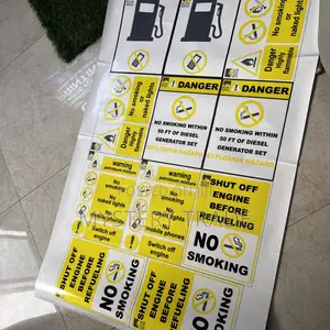 Customized Reflective Normal Sticker Printing