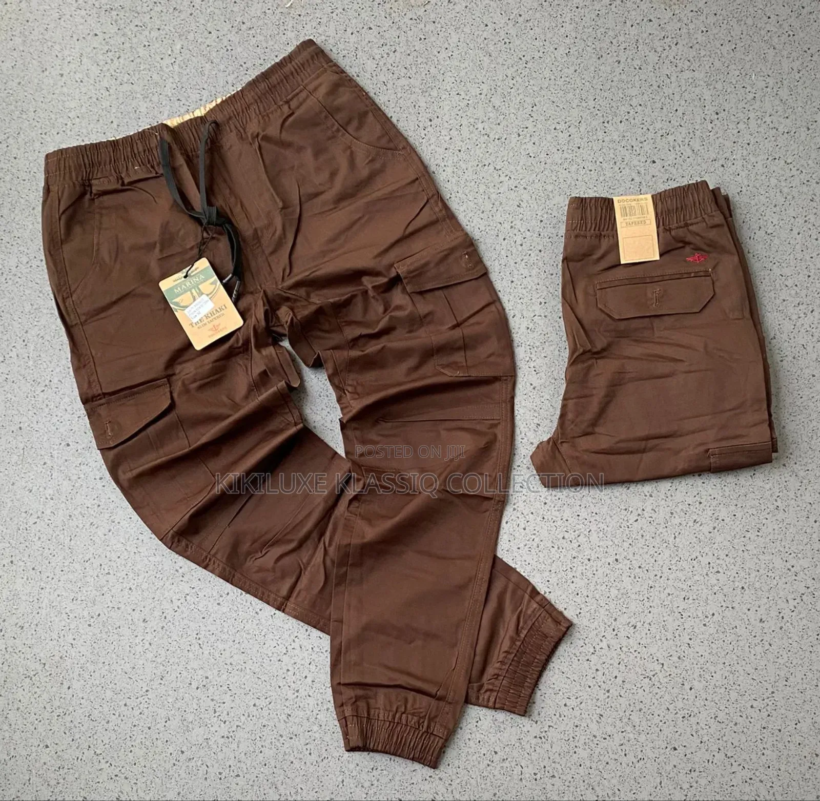 Bumper Khaki Trousers