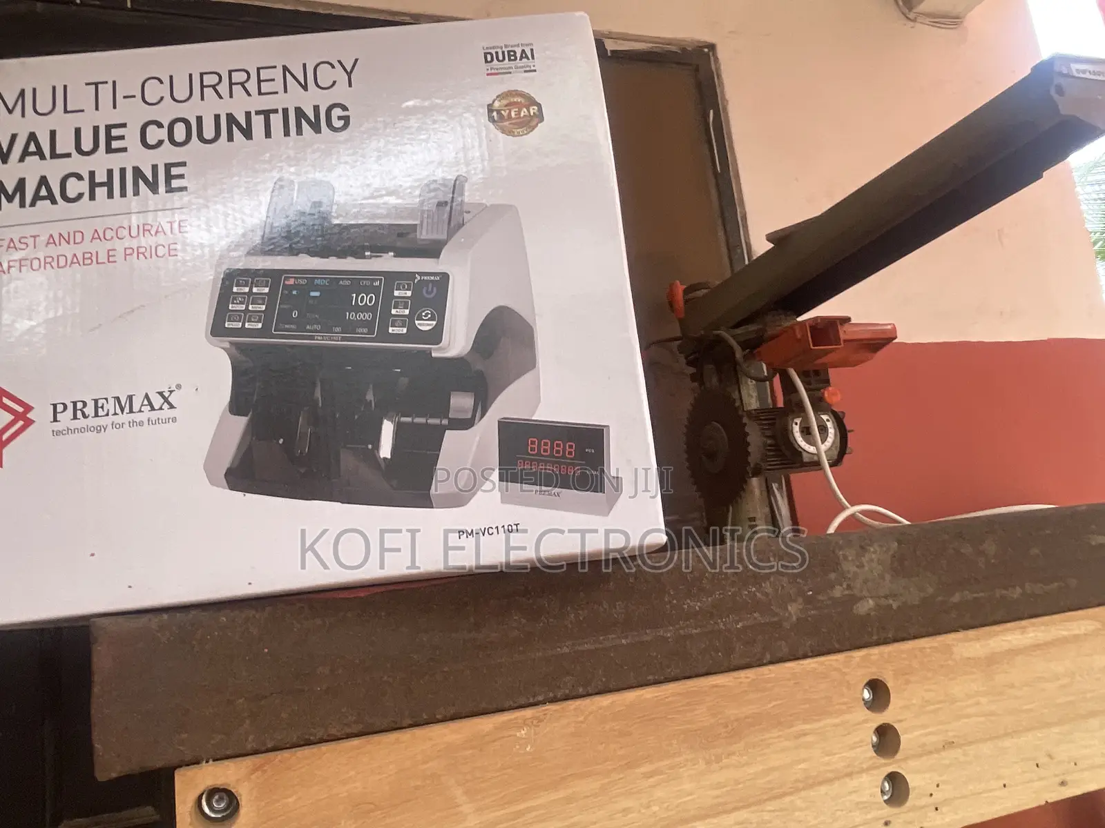 Premax Pm-Vc110 Multi-Note Value Counting Machine