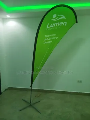 Teardrop Banners Flags With Print (3.4m)