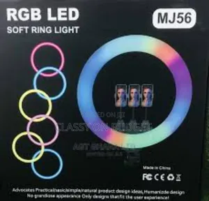 Rgb 22 Inches Ringlight With Tripod Stand