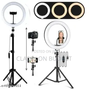 10 Inches Ringlight With Adjustable Tripod Stand