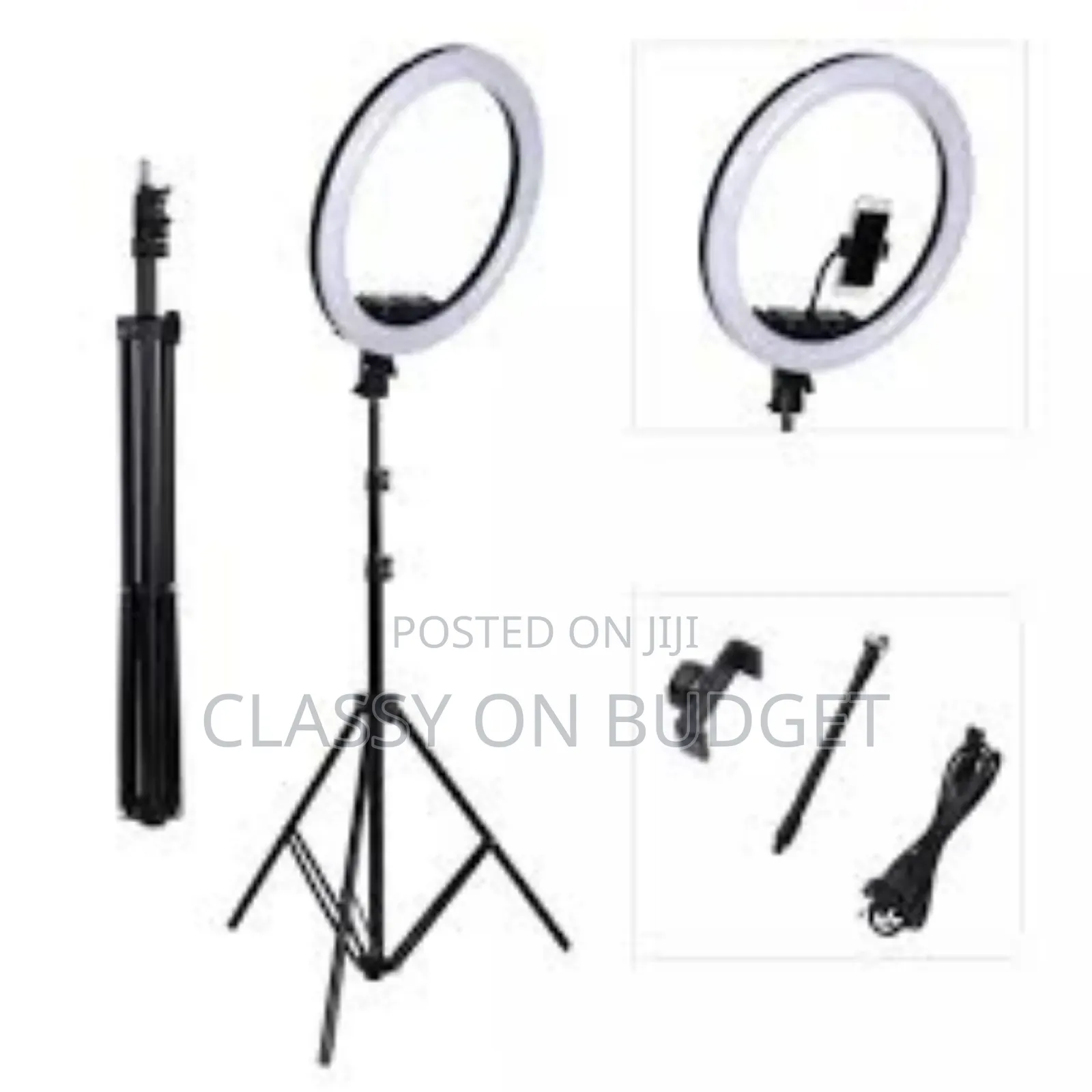 10 Inches Ringlight With Adjustable Tripod Stand