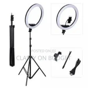 10 Inches Ringlight With Adjustable Tripod Stand