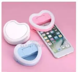 Love Shaped Rechargeable Selfie Ringlight