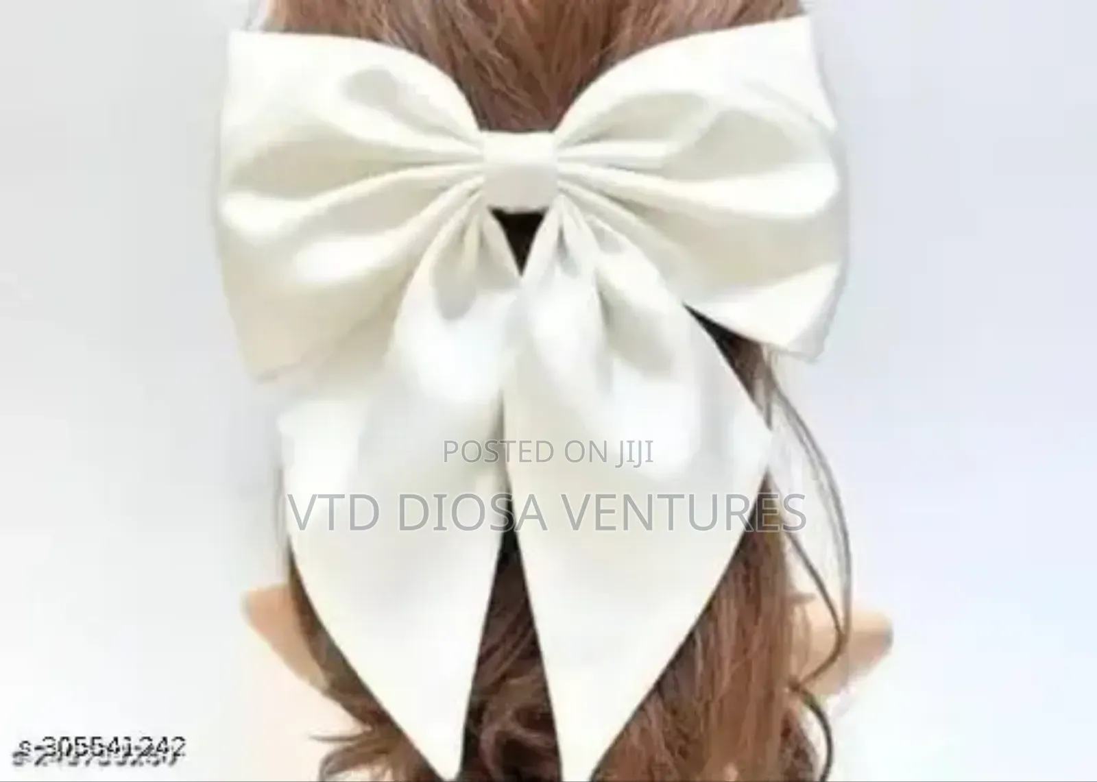Luxury Hair Ribbon With Clips Bow Nots