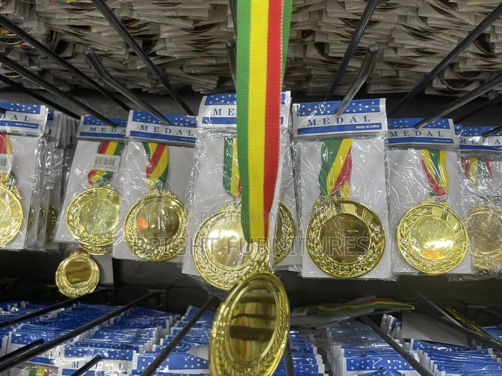High Quality Gold,Silver and Bronze Metal Medals Awards