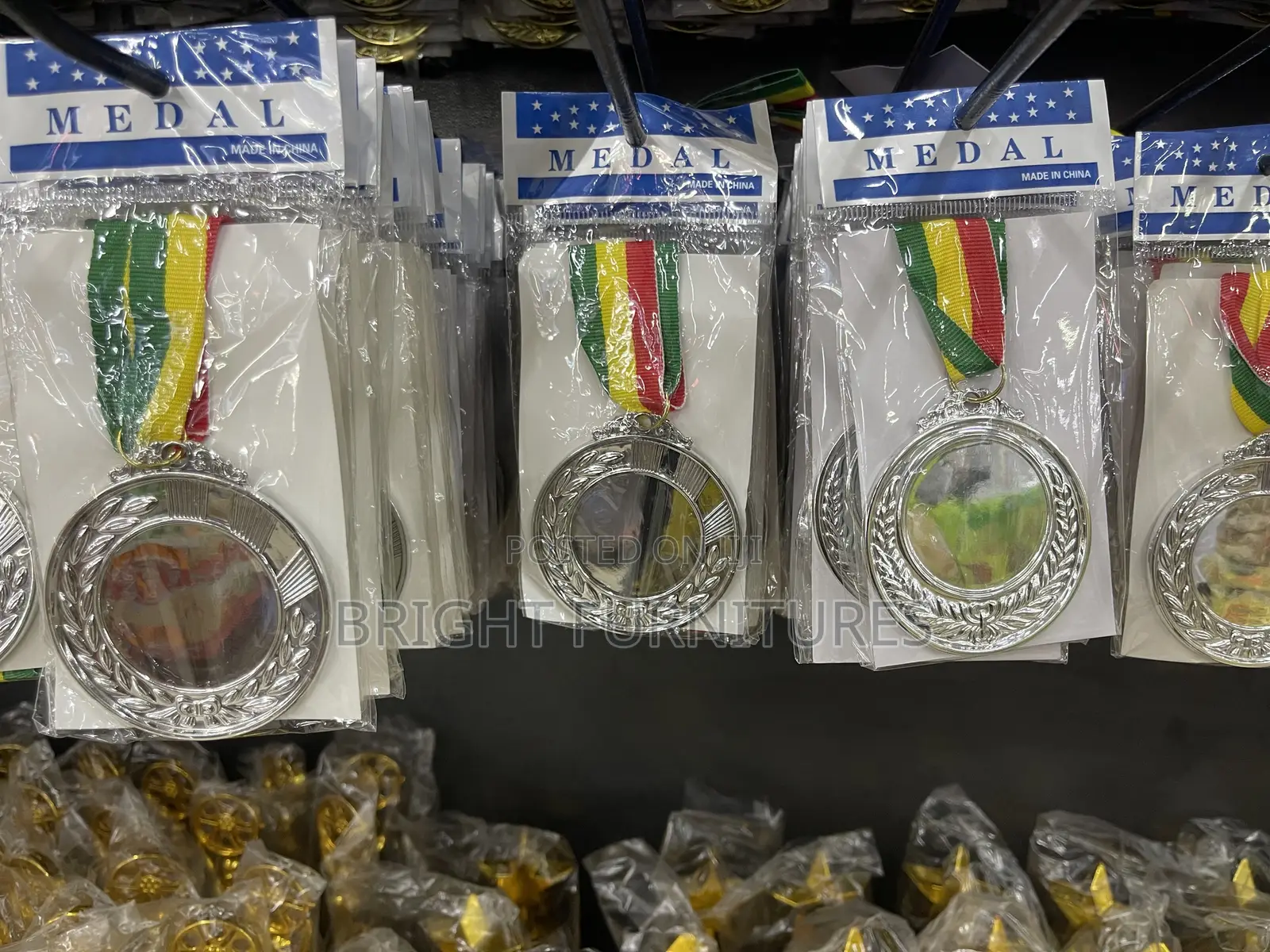 High Quality Gold,Silver and Bronze Metal Medals Awards