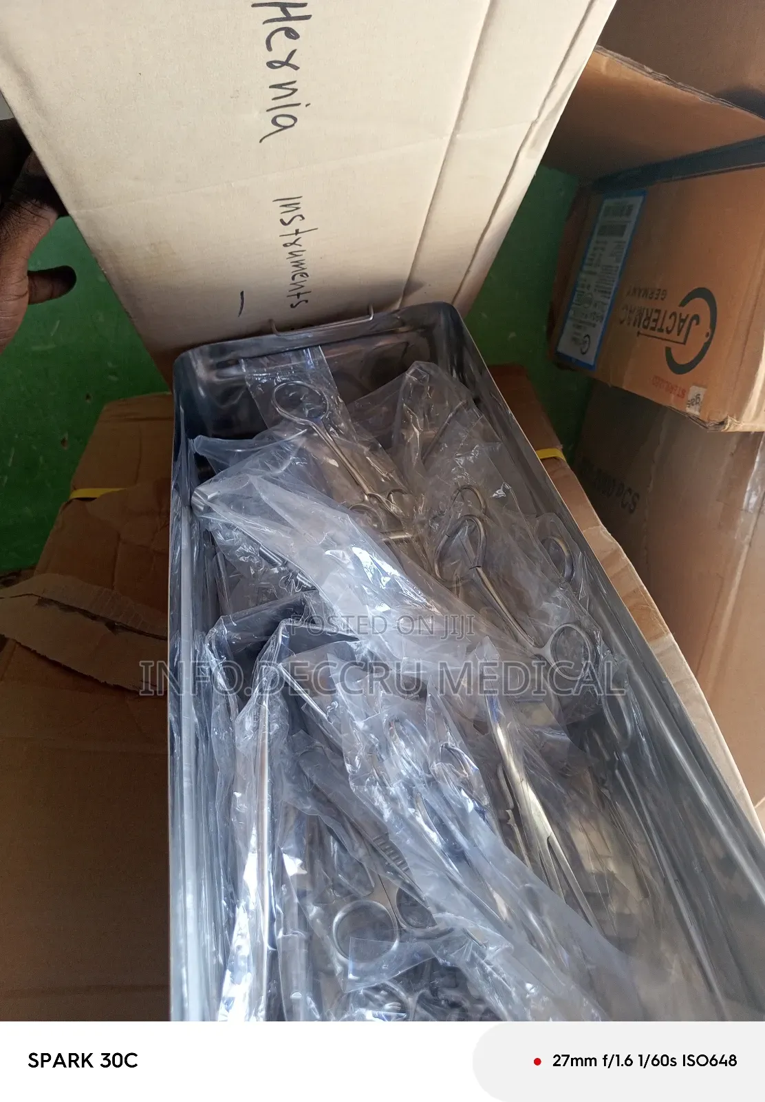 Instrument Hernia Set Complete Standard Packing