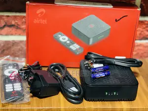 Airtel Android Smart Tv Box + Router Combination(Universal