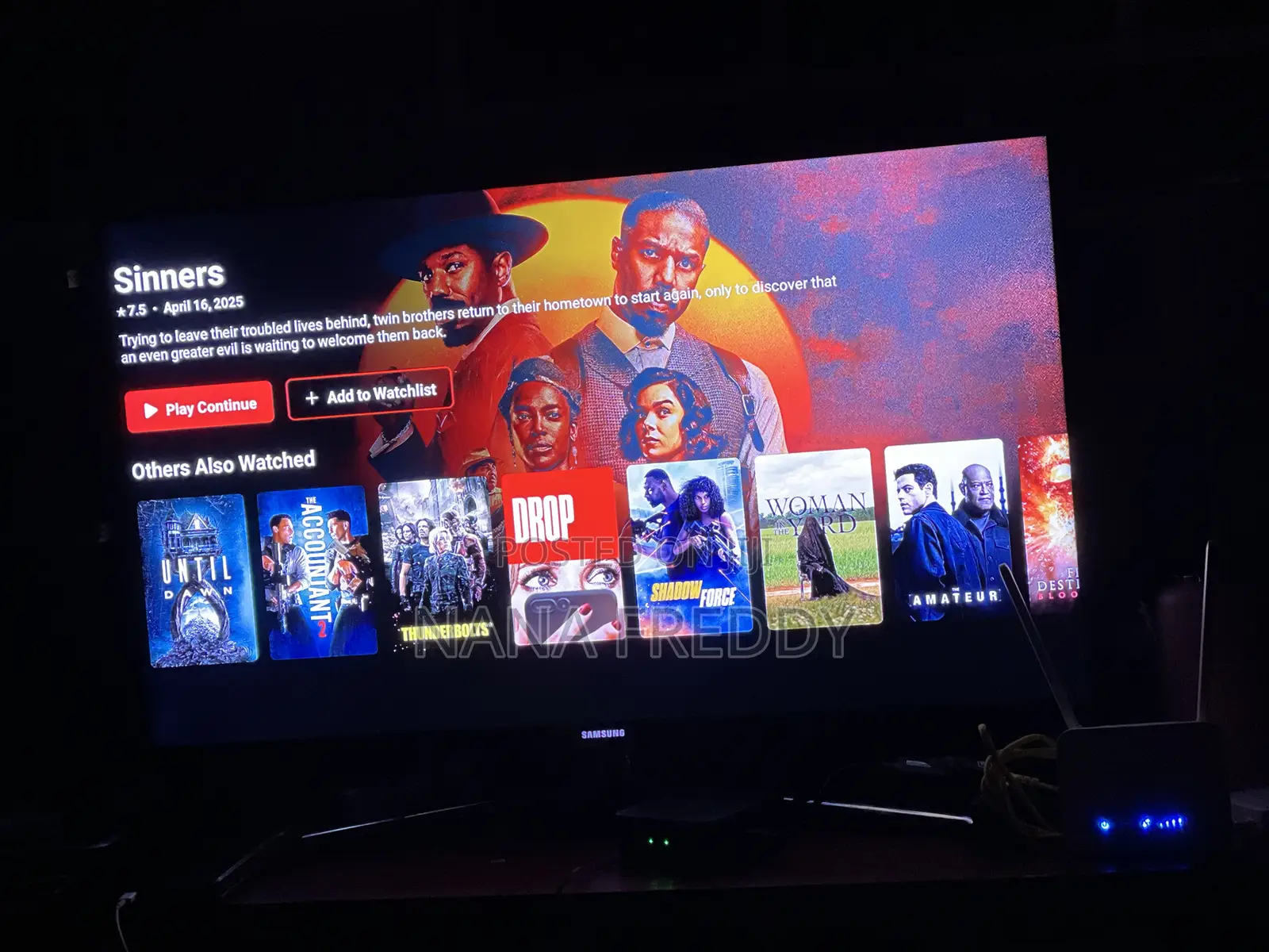 Airtel Android Smart Tv Box + Router Combination(Universal