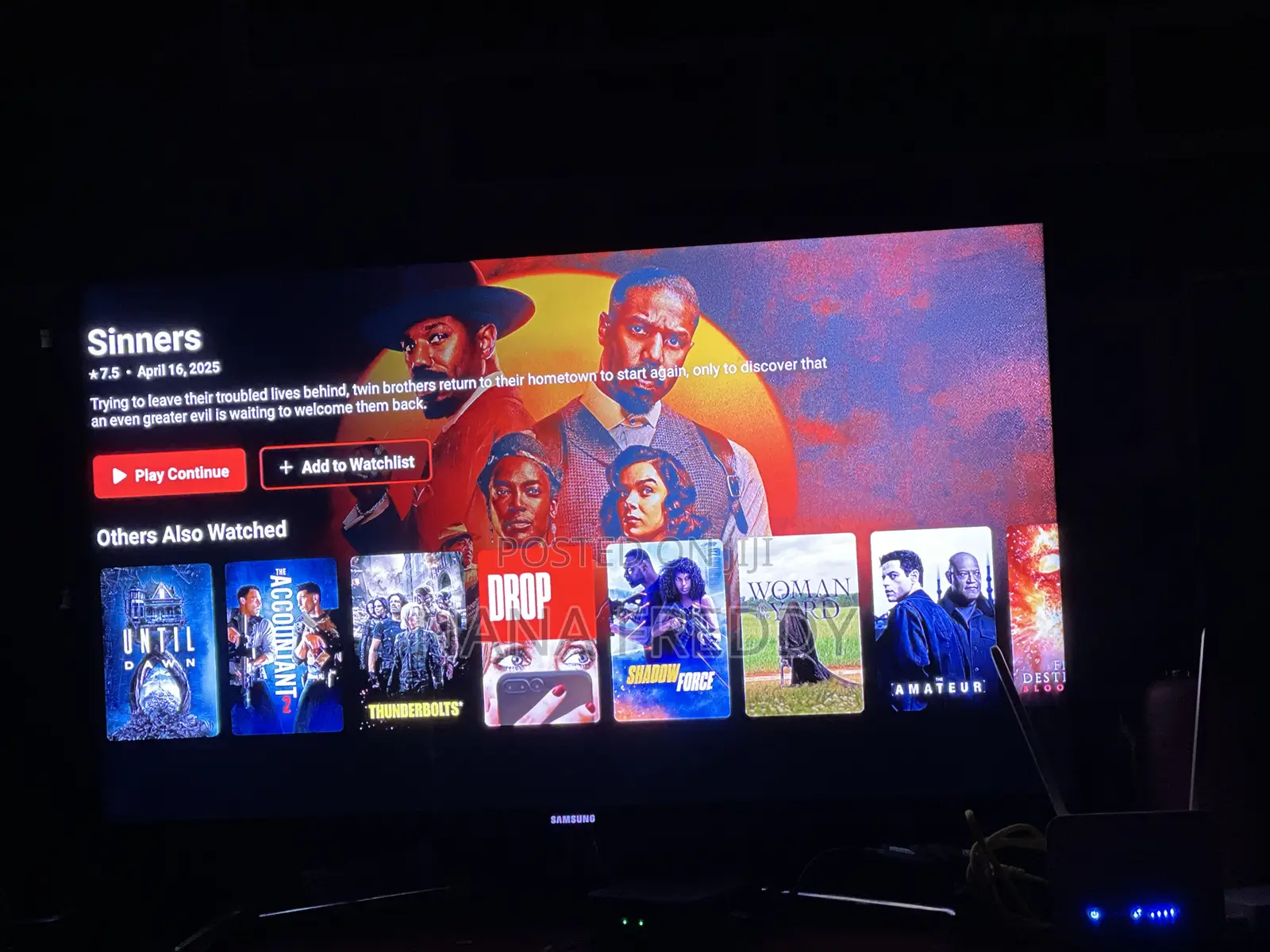 Airtel Android Smart Tv Box + Router Combination(Universal