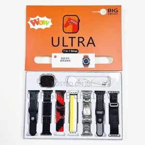 Smart Watch With 7 Straps