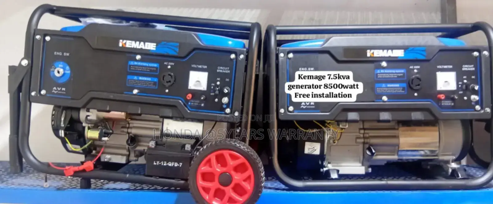 Passionate About Energy Kemage 7.5kva 8500watt Generator