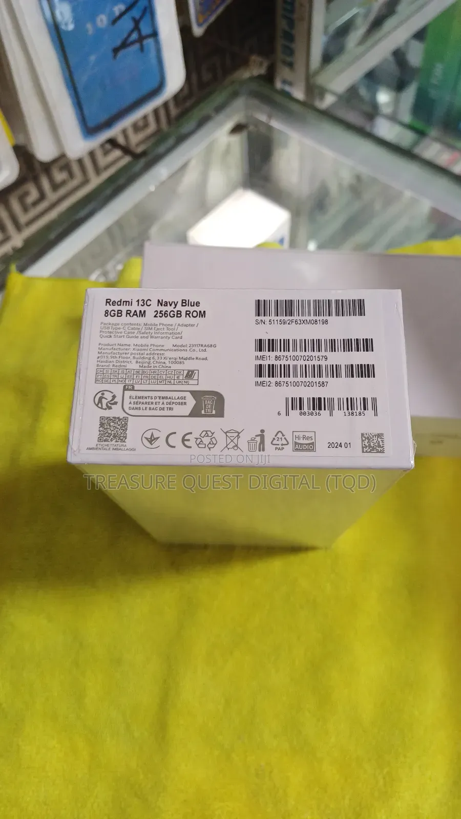 New Xiaomi Redmi 13C 256 GB Blue