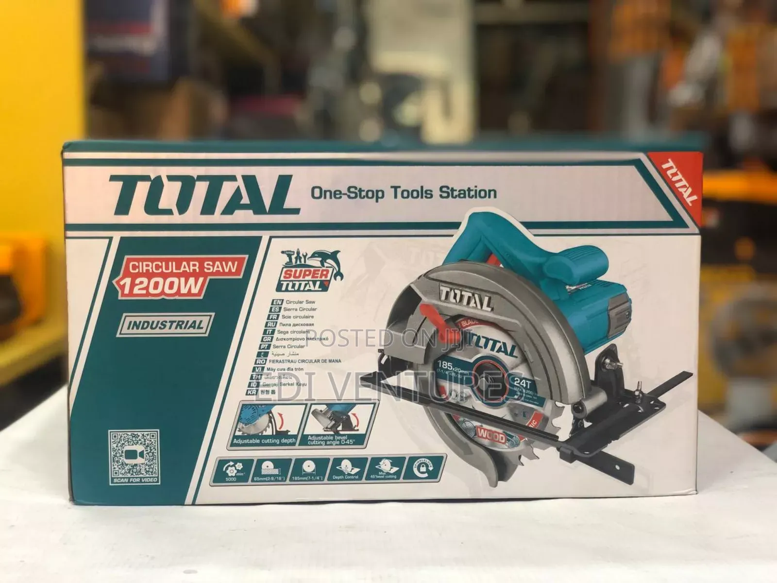 Total 1200w Circular Saw