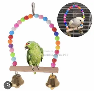 Wood Swing Parrot Toys
