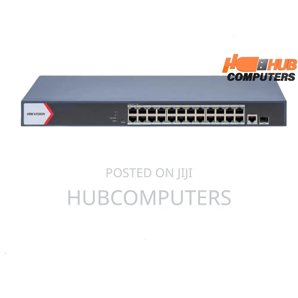 Hikvision Ds-3e1526p-El Poe Gigabit 24 Ports Manged Switch