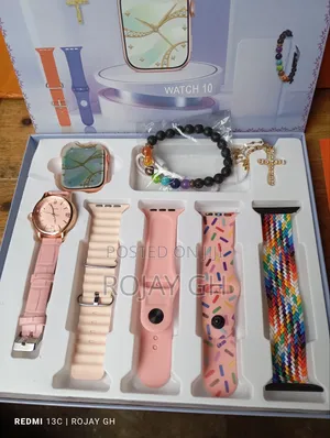 I-520 Mini Smartwatch, Quartz Watch, Bracelet, Chain- Pink