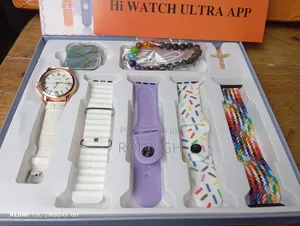 I-520 Mini Smart Watch, Quartz Watch, Bracelet, Chain- White