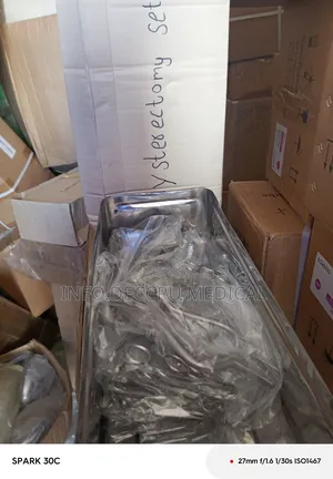 Instrument Hysterectomy Set (Complete Standard Packing)
