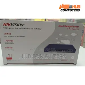 Hikvision (Ds-3e1510p-El) Poe Gigabit 8 Ports Manged Switch